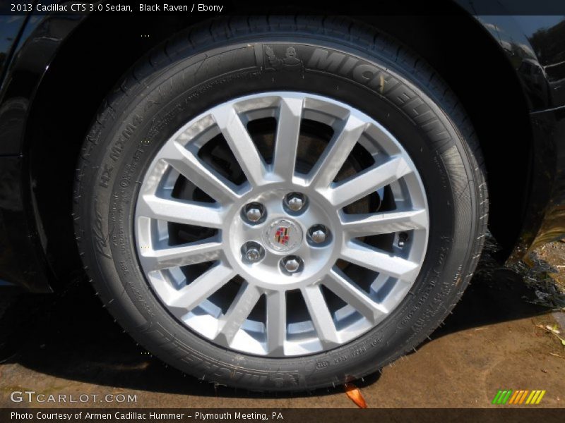 Black Raven / Ebony 2013 Cadillac CTS 3.0 Sedan