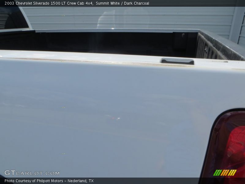 Summit White / Dark Charcoal 2003 Chevrolet Silverado 1500 LT Crew Cab 4x4