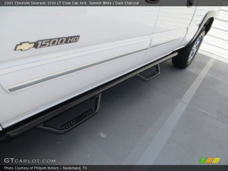 Summit White / Dark Charcoal 2003 Chevrolet Silverado 1500 LT Crew Cab 4x4