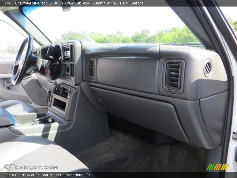Summit White / Dark Charcoal 2003 Chevrolet Silverado 1500 LT Crew Cab 4x4
