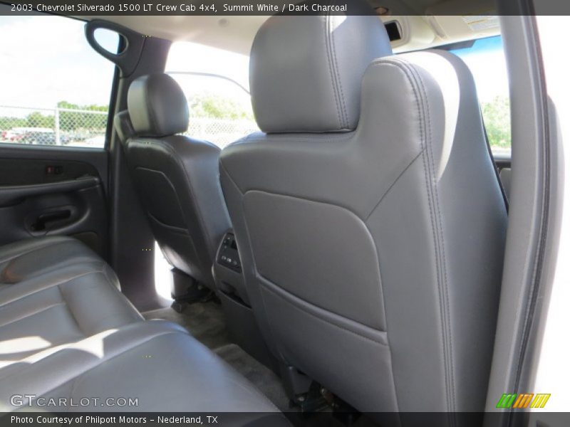Summit White / Dark Charcoal 2003 Chevrolet Silverado 1500 LT Crew Cab 4x4