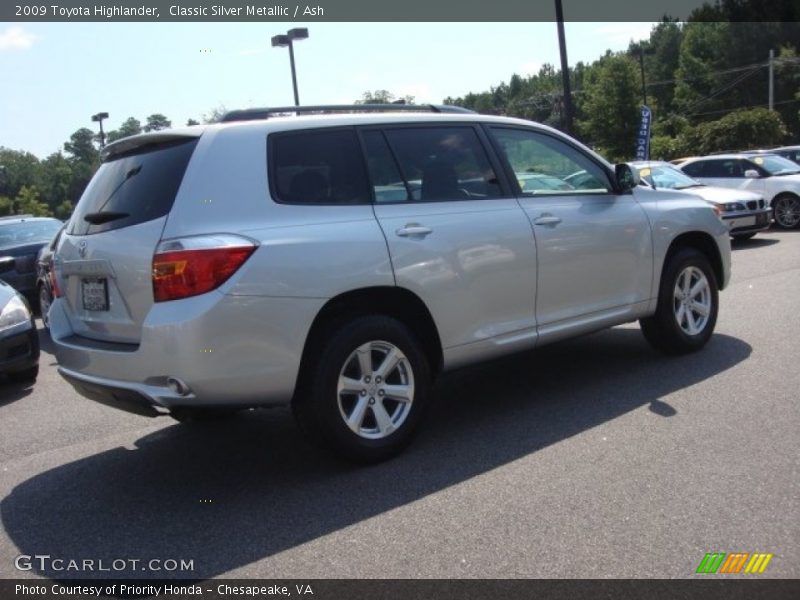 Classic Silver Metallic / Ash 2009 Toyota Highlander