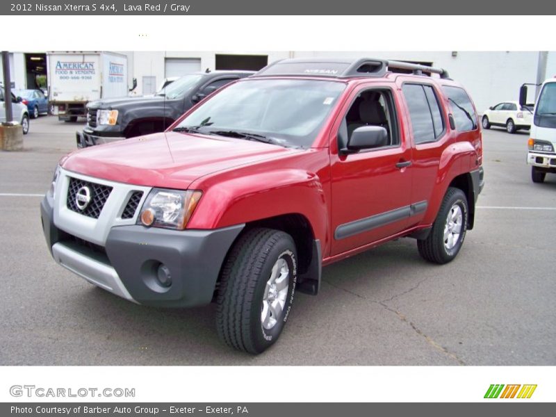 Lava Red / Gray 2012 Nissan Xterra S 4x4