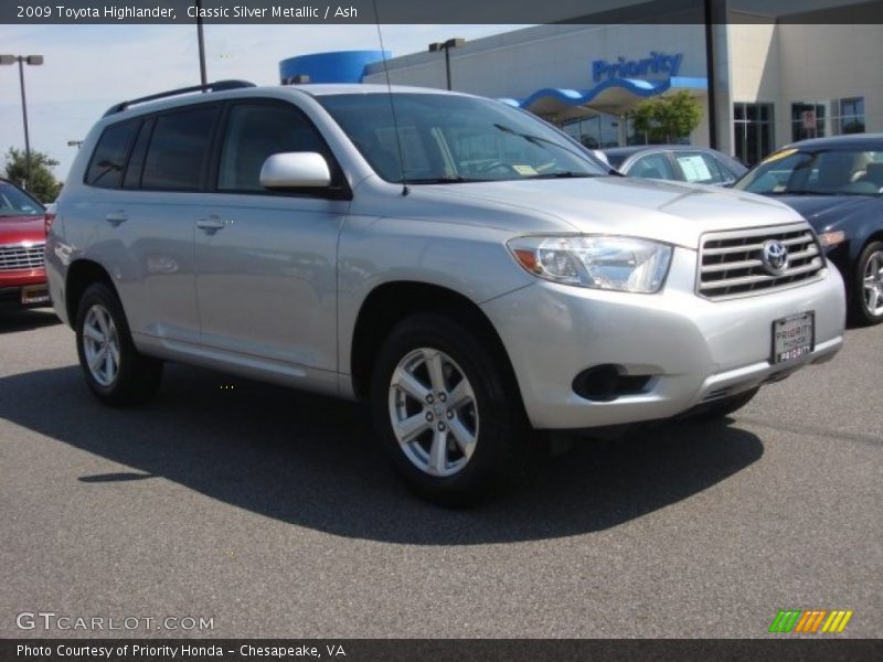 Classic Silver Metallic / Ash 2009 Toyota Highlander