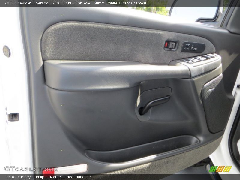 Summit White / Dark Charcoal 2003 Chevrolet Silverado 1500 LT Crew Cab 4x4