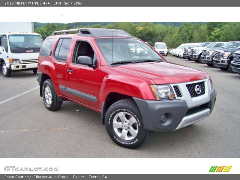 Lava Red / Gray 2012 Nissan Xterra S 4x4