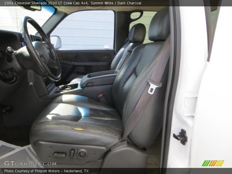 Summit White / Dark Charcoal 2003 Chevrolet Silverado 1500 LT Crew Cab 4x4