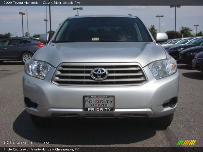 Classic Silver Metallic / Ash 2009 Toyota Highlander