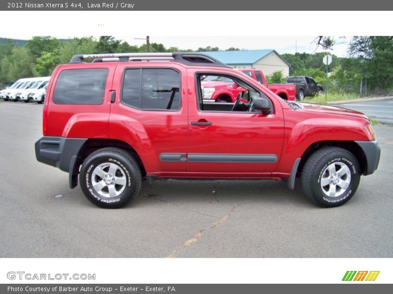 Lava Red / Gray 2012 Nissan Xterra S 4x4