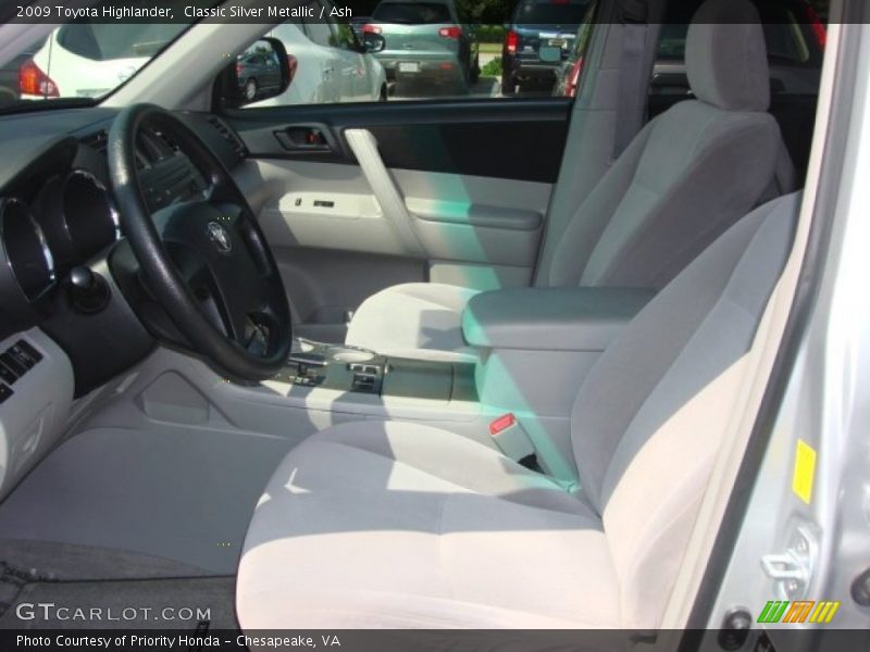 Classic Silver Metallic / Ash 2009 Toyota Highlander
