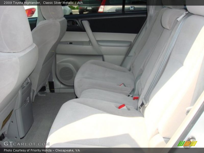 Classic Silver Metallic / Ash 2009 Toyota Highlander