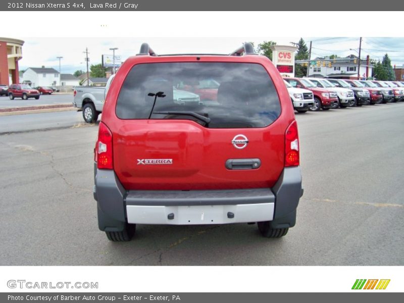 Lava Red / Gray 2012 Nissan Xterra S 4x4