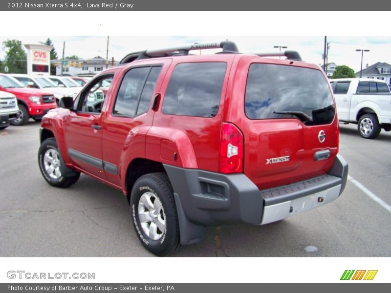 Lava Red / Gray 2012 Nissan Xterra S 4x4