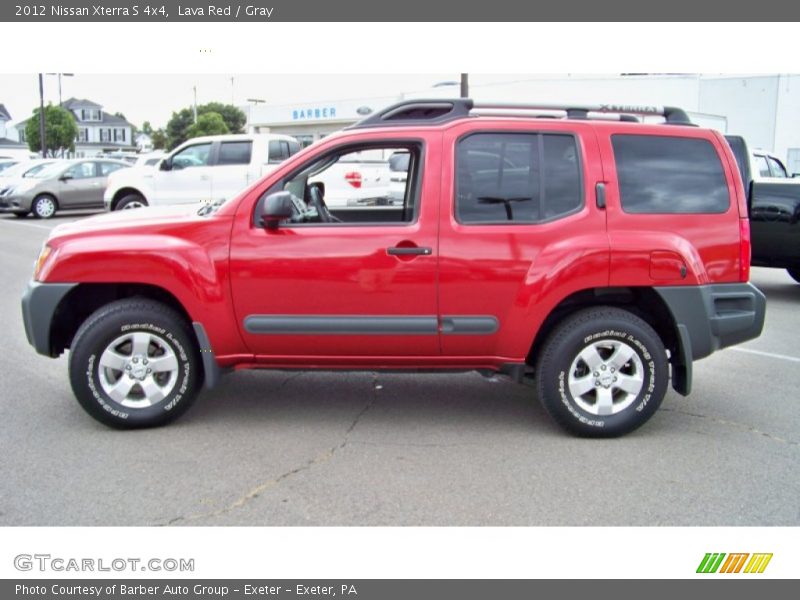 Lava Red / Gray 2012 Nissan Xterra S 4x4