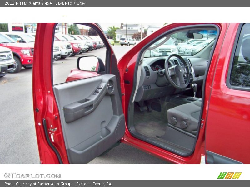 Lava Red / Gray 2012 Nissan Xterra S 4x4