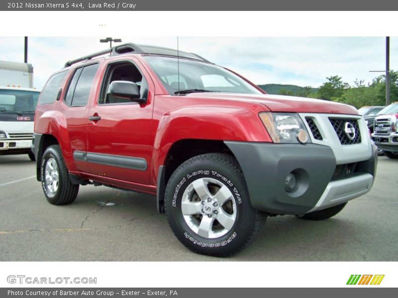 Lava Red / Gray 2012 Nissan Xterra S 4x4