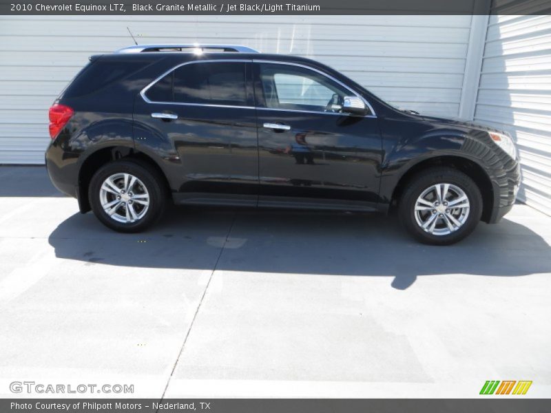 Black Granite Metallic / Jet Black/Light Titanium 2010 Chevrolet Equinox LTZ
