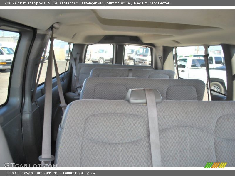 Summit White / Medium Dark Pewter 2006 Chevrolet Express LS 3500 Extended Passenger van