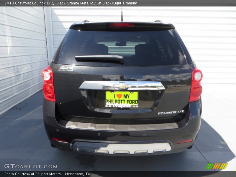 Black Granite Metallic / Jet Black/Light Titanium 2010 Chevrolet Equinox LTZ