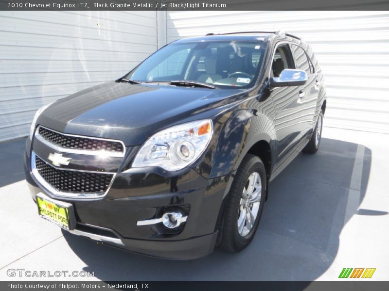 Black Granite Metallic / Jet Black/Light Titanium 2010 Chevrolet Equinox LTZ