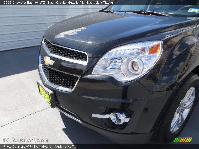 Black Granite Metallic / Jet Black/Light Titanium 2010 Chevrolet Equinox LTZ