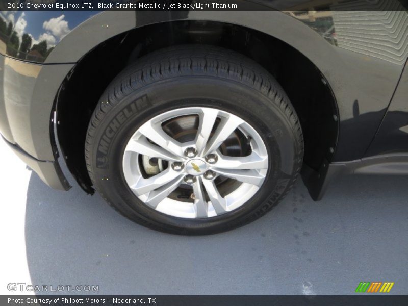 Black Granite Metallic / Jet Black/Light Titanium 2010 Chevrolet Equinox LTZ