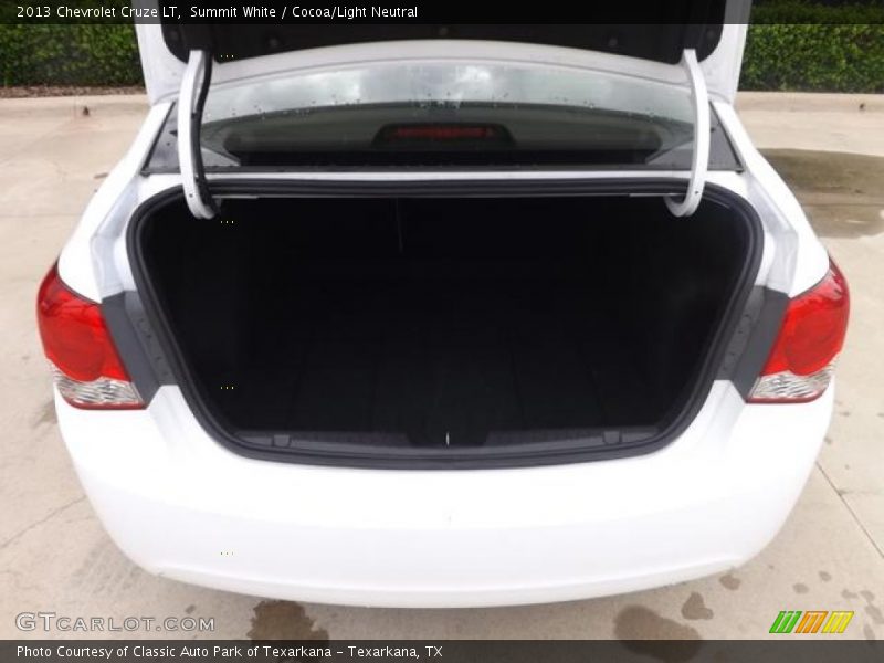 Summit White / Cocoa/Light Neutral 2013 Chevrolet Cruze LT