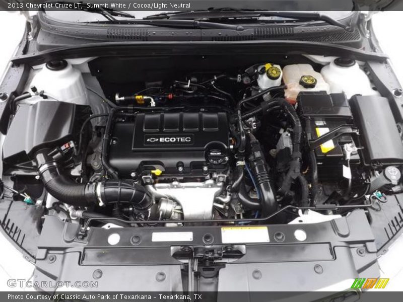 Summit White / Cocoa/Light Neutral 2013 Chevrolet Cruze LT