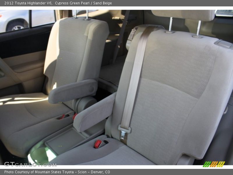 Cypress Green Pearl / Sand Beige 2012 Toyota Highlander V6