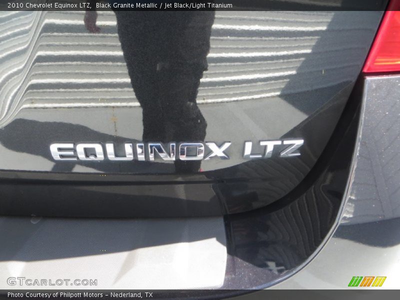 Black Granite Metallic / Jet Black/Light Titanium 2010 Chevrolet Equinox LTZ