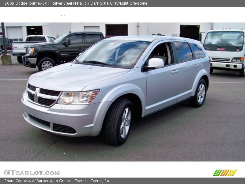 Silver Steel Metallic / Dark Slate Gray/Light Graystone 2009 Dodge Journey SXT