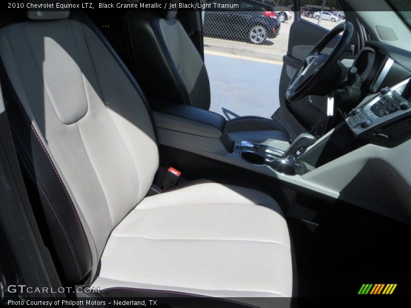 Black Granite Metallic / Jet Black/Light Titanium 2010 Chevrolet Equinox LTZ