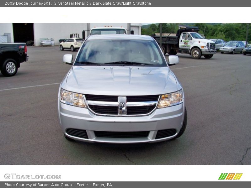 Silver Steel Metallic / Dark Slate Gray/Light Graystone 2009 Dodge Journey SXT