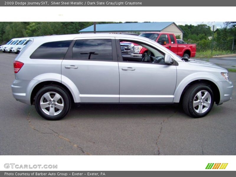 Silver Steel Metallic / Dark Slate Gray/Light Graystone 2009 Dodge Journey SXT