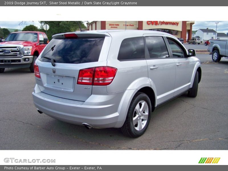 Silver Steel Metallic / Dark Slate Gray/Light Graystone 2009 Dodge Journey SXT