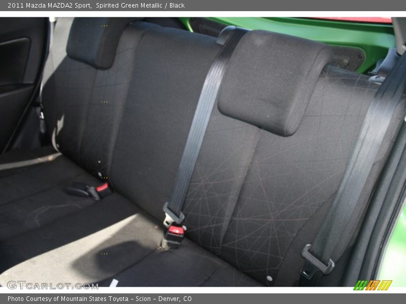Spirited Green Metallic / Black 2011 Mazda MAZDA2 Sport