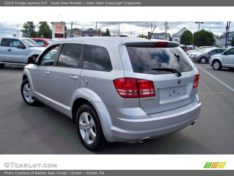 Silver Steel Metallic / Dark Slate Gray/Light Graystone 2009 Dodge Journey SXT