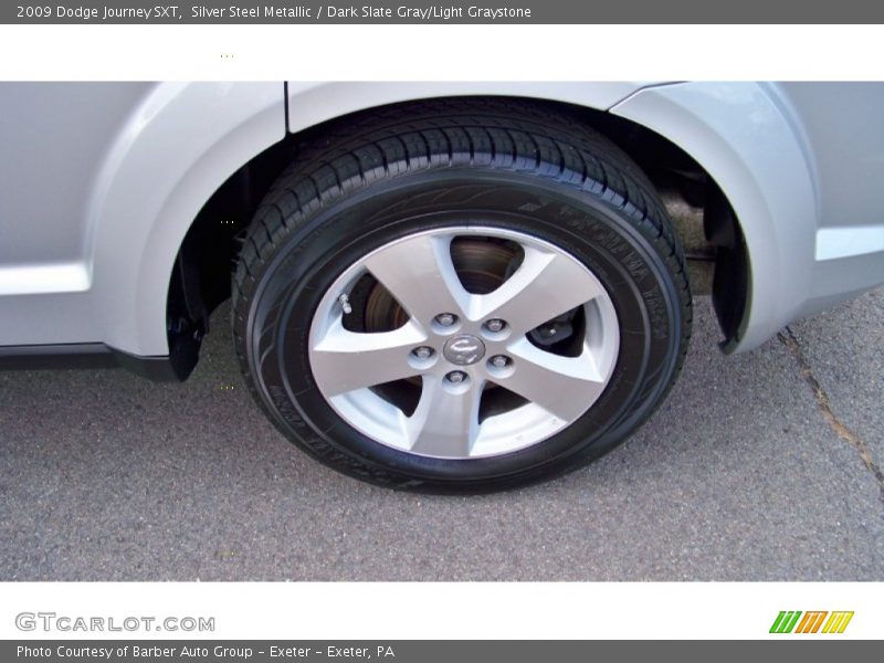 Silver Steel Metallic / Dark Slate Gray/Light Graystone 2009 Dodge Journey SXT
