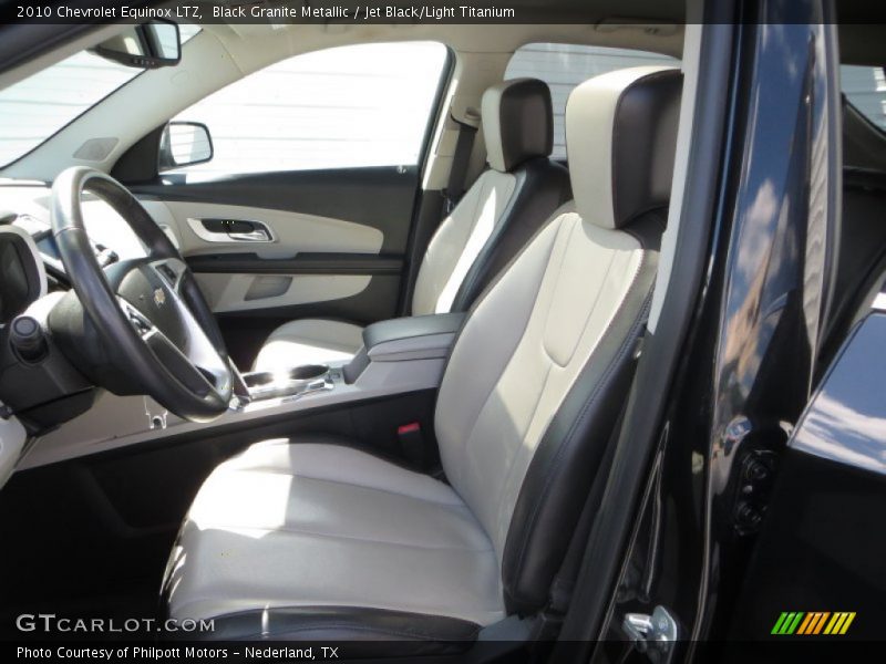 Black Granite Metallic / Jet Black/Light Titanium 2010 Chevrolet Equinox LTZ