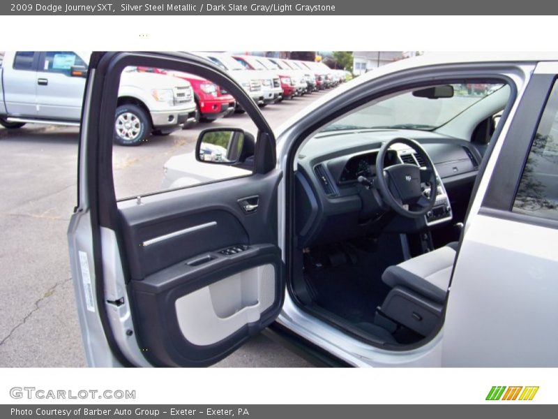 Silver Steel Metallic / Dark Slate Gray/Light Graystone 2009 Dodge Journey SXT