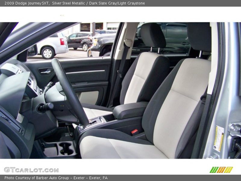 Silver Steel Metallic / Dark Slate Gray/Light Graystone 2009 Dodge Journey SXT