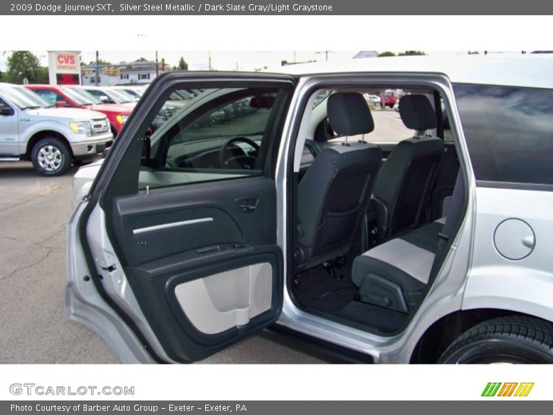 Silver Steel Metallic / Dark Slate Gray/Light Graystone 2009 Dodge Journey SXT