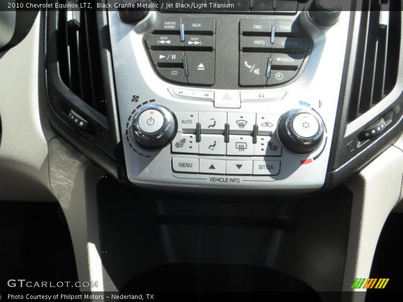 Black Granite Metallic / Jet Black/Light Titanium 2010 Chevrolet Equinox LTZ