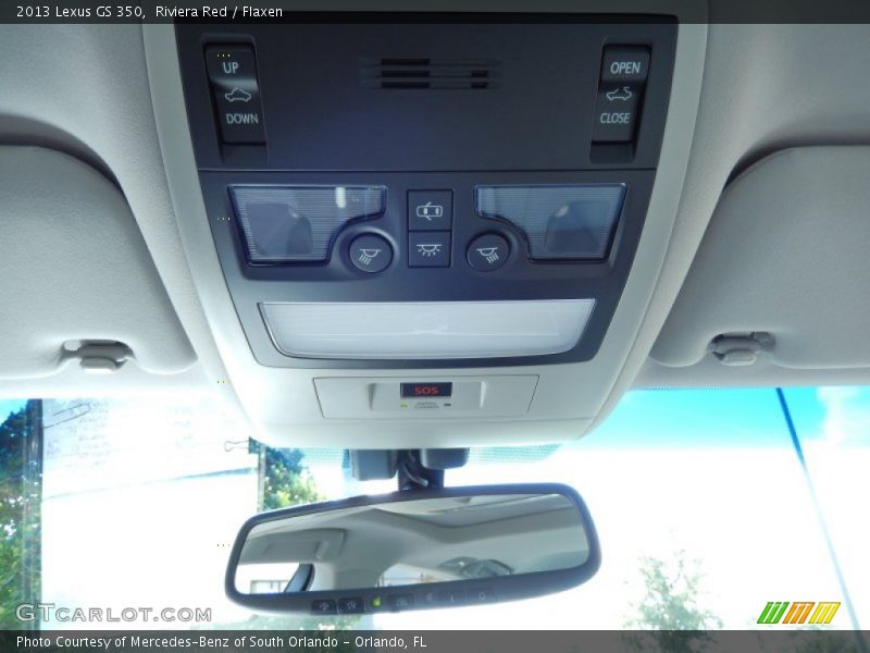 Riviera Red / Flaxen 2013 Lexus GS 350