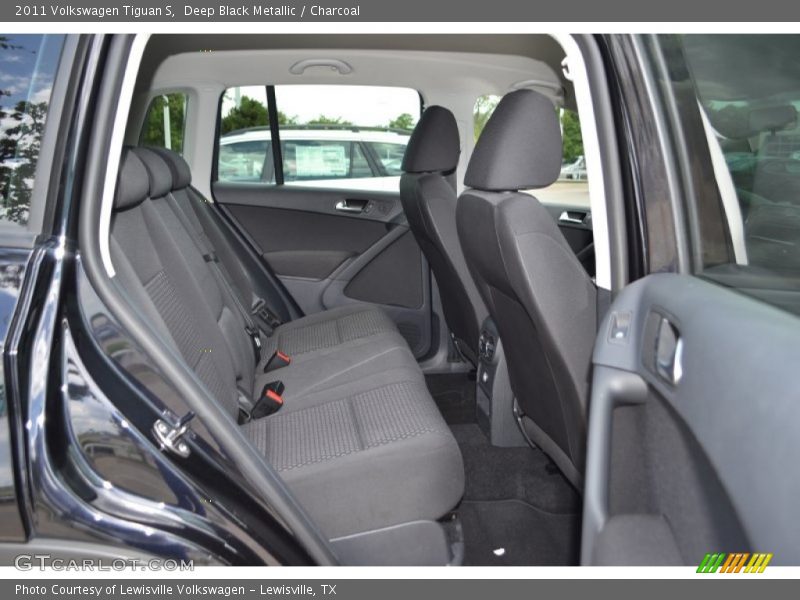 Deep Black Metallic / Charcoal 2011 Volkswagen Tiguan S