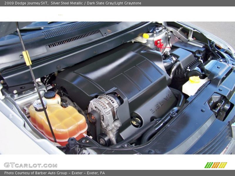 Silver Steel Metallic / Dark Slate Gray/Light Graystone 2009 Dodge Journey SXT