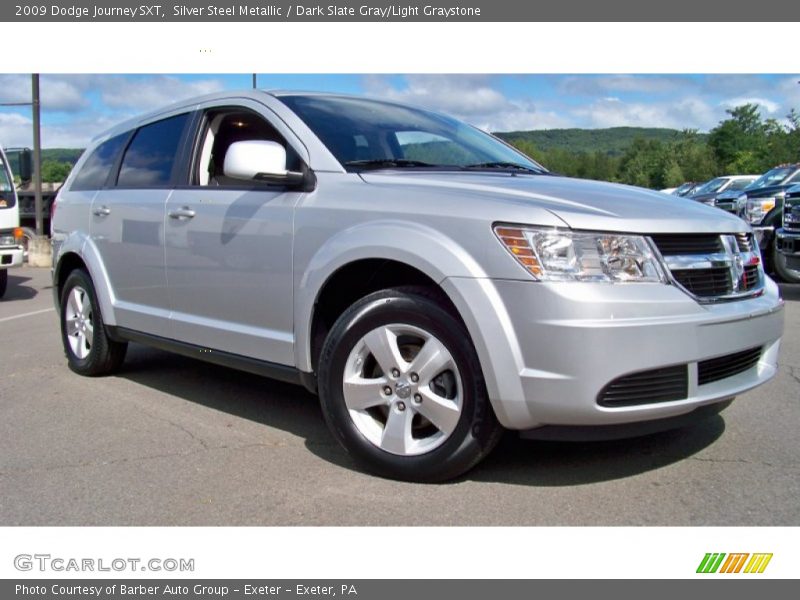Silver Steel Metallic / Dark Slate Gray/Light Graystone 2009 Dodge Journey SXT