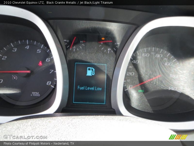 Black Granite Metallic / Jet Black/Light Titanium 2010 Chevrolet Equinox LTZ