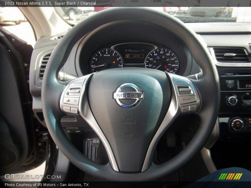 Super Black / Charcoal 2013 Nissan Altima 2.5 S
