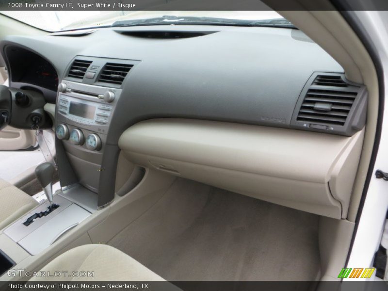 Super White / Bisque 2008 Toyota Camry LE